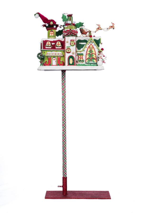 Whimsical Village Mailbox
