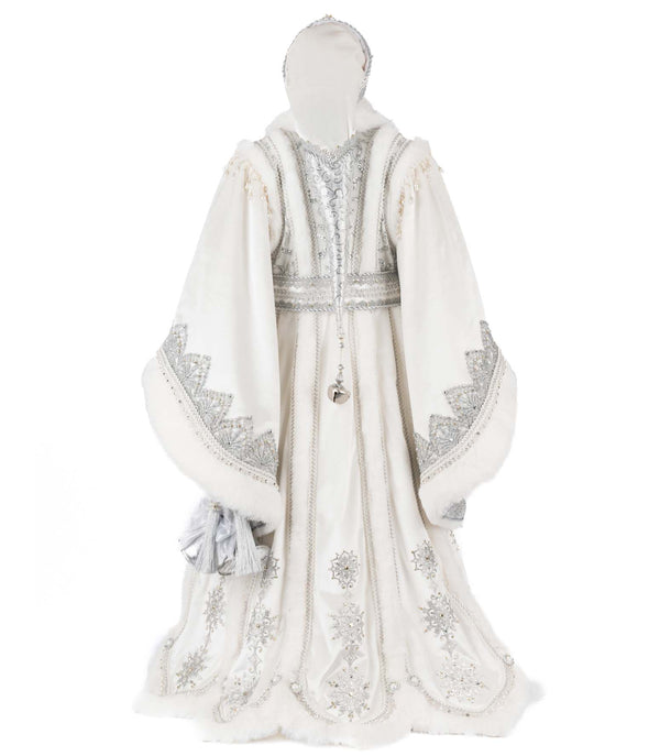 Silver Bells Santa Doll