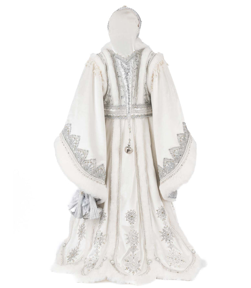 Silver Bells Santa Doll