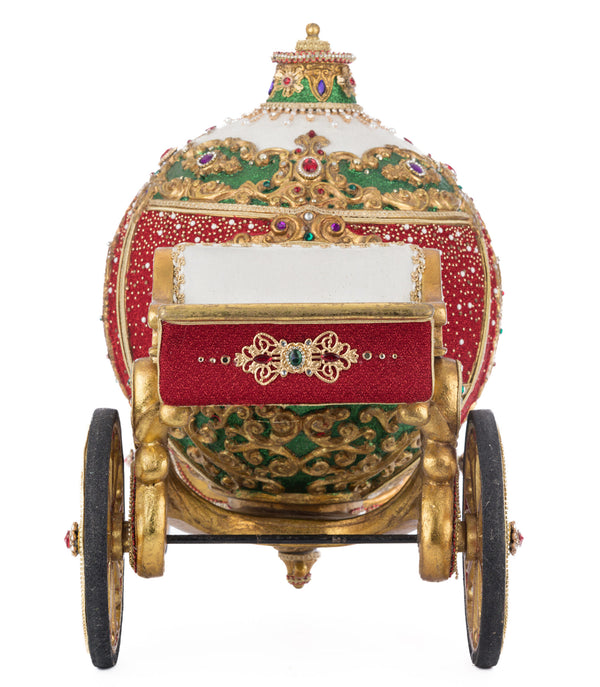 Christmas Ball Ornament Carriage image 3