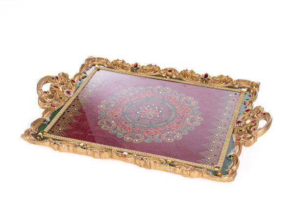Christmas Castle Serving Tray image 0