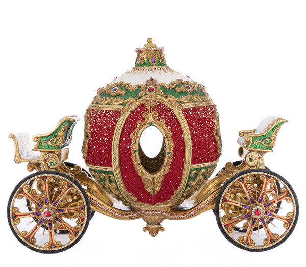 Christmas Ball Ornament Carriage image 2