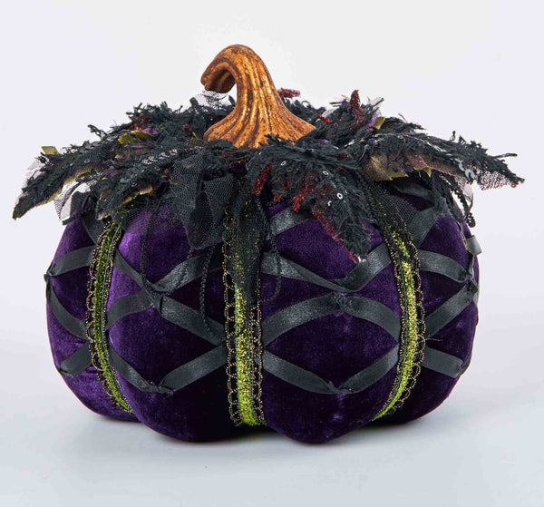 Which Way to Witchville Paper Mach? Pumpkins Set of 3