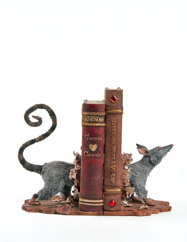 Shakesfeare Rat Bookends