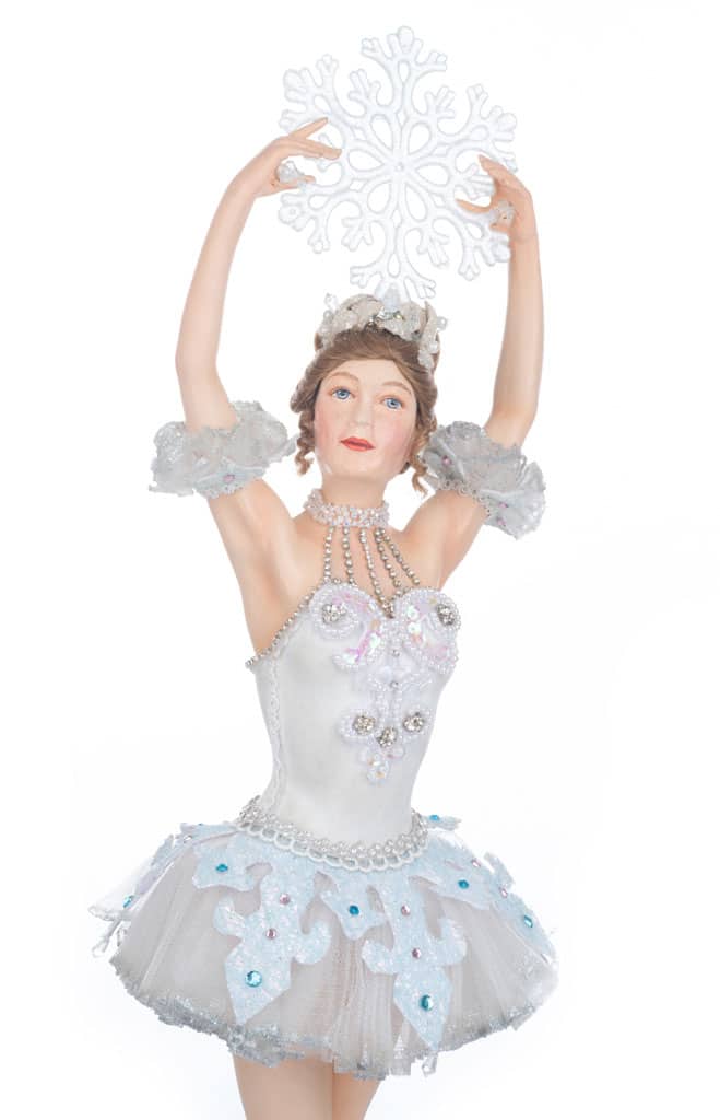 Frost Ballerina Figure (in Blue)