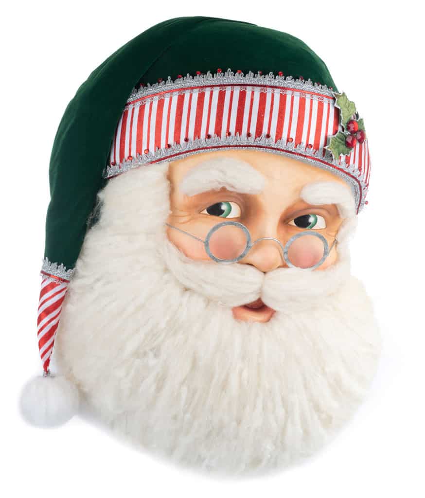 Papa Peppermint Santa Wall Mask