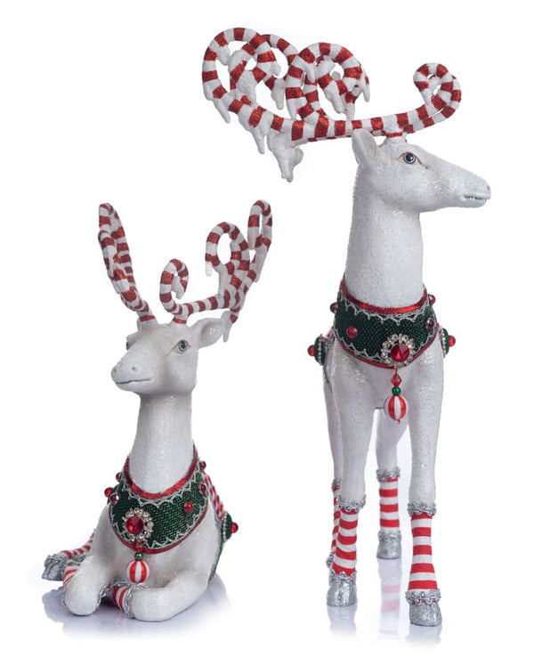 Peppermint Palace Deer Assortment of 2