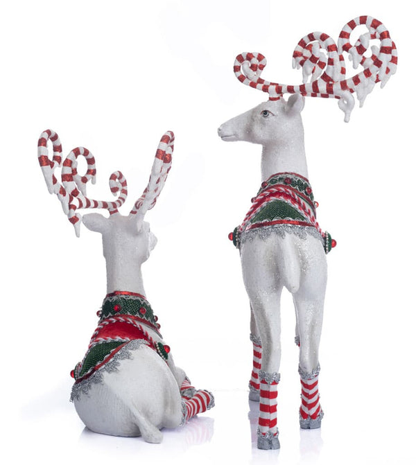 Peppermint Palace Deer Assortment of 2