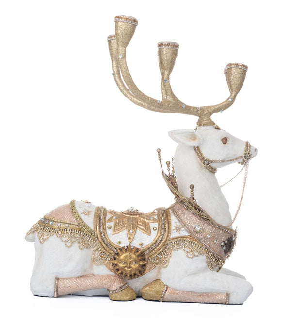Celestial  Deer Candle Holder