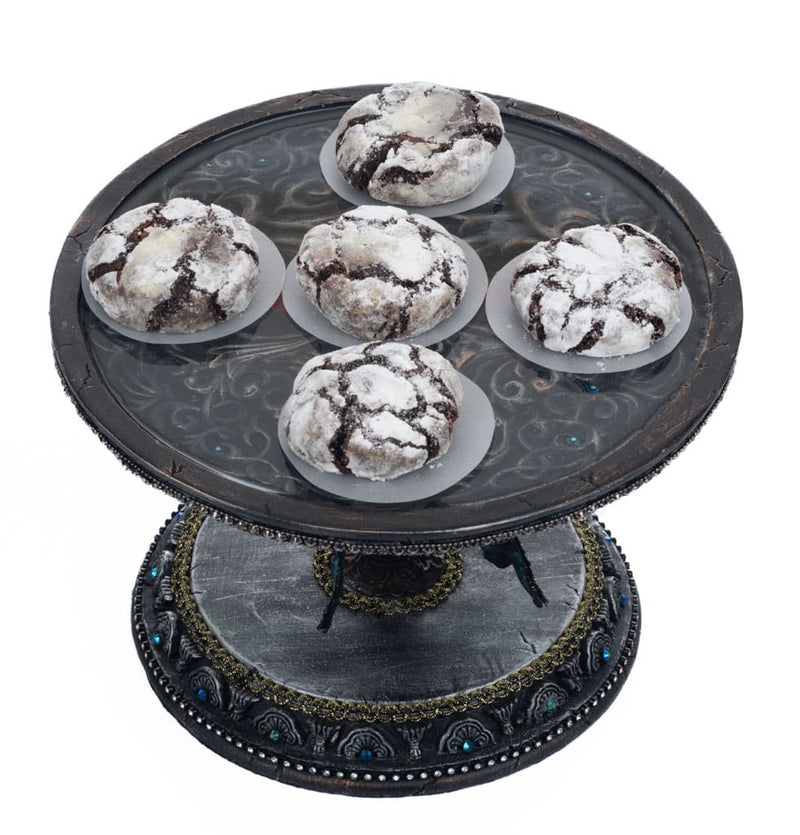 Seers and Takers Skull Cake Plate