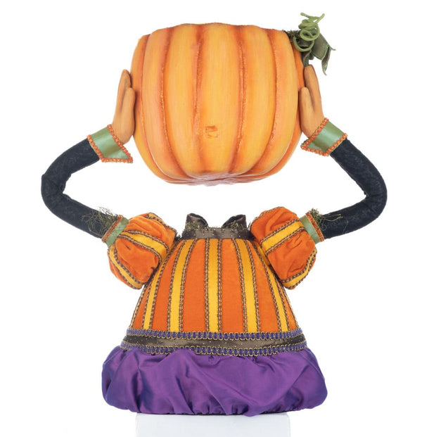 Percy Pumpkin Head Candy Bowl