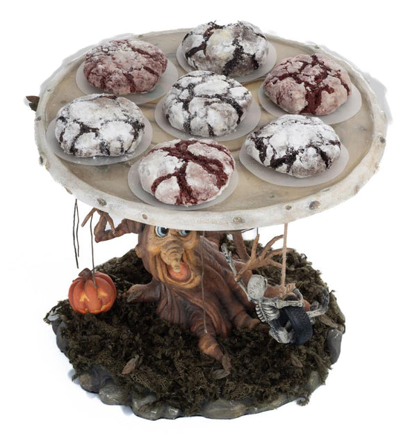 Halloween Hollow Tree Cake Plate
