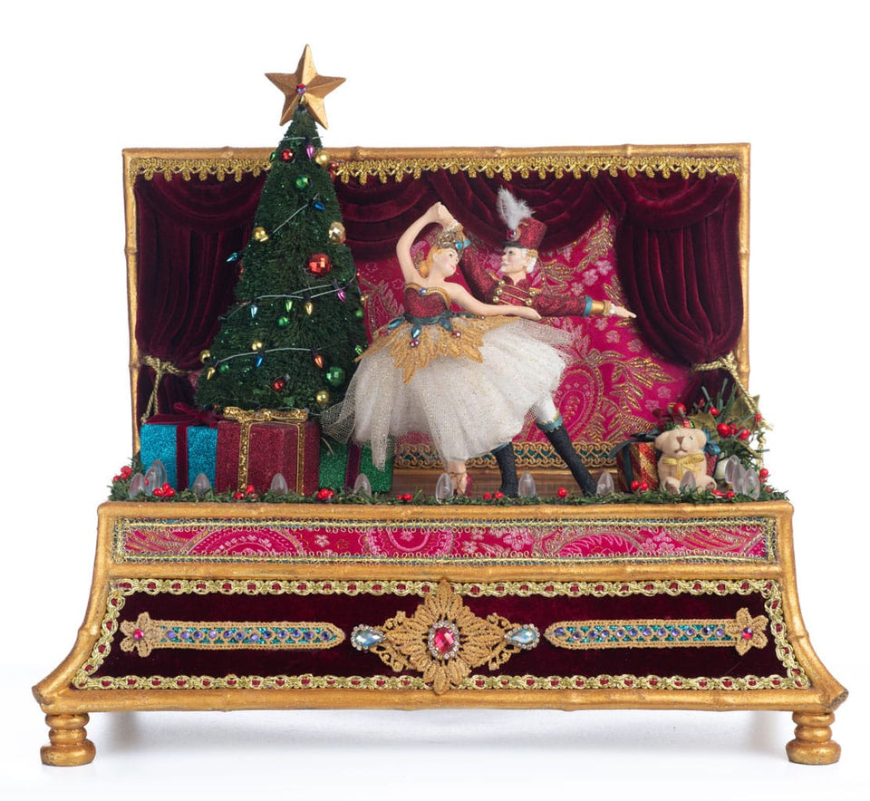 Nutcracker Dancing Hinged Box