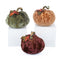 Velvet Pumpkins Assortment of 3