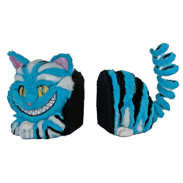 Cheshire Cat Book Ends