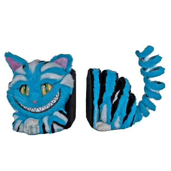 Cheshire Cat Book Ends