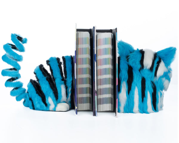 Cheshire Cat Book Ends