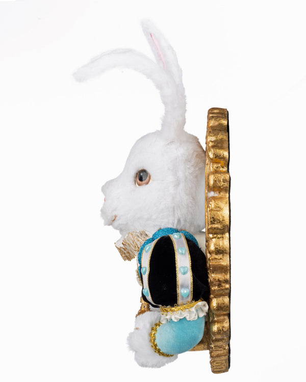 White Rabbit Door Knocker - Pastel