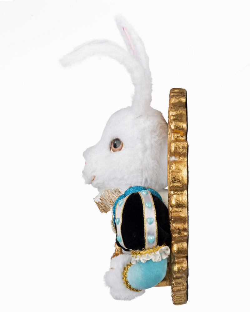 White Rabbit Door Knocker - Pastel