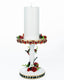 Tiny Alice Pillar Candle - Red