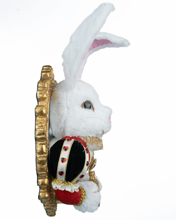 White Rabbit Door Knocker - Red