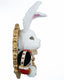 White Rabbit Door Knocker - Red
