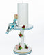 Tiny Alice Pillar Candle - Pastel