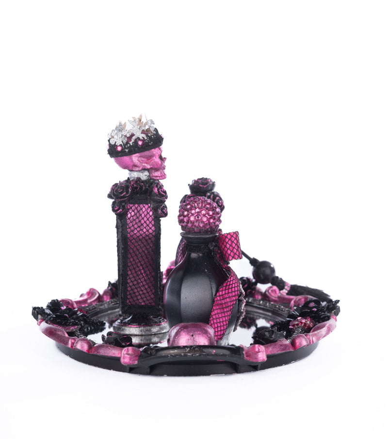 Pink Passion Vanity Tray with Bottles Set