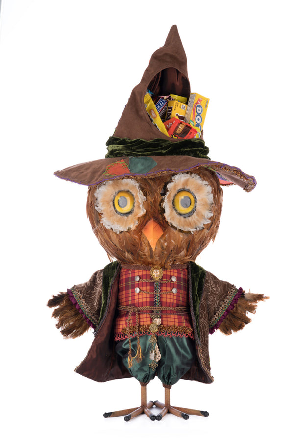 Ozzy The Owl Candy Container