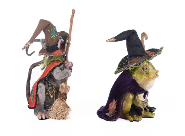 Rat And Frog Witches Assortment of 2