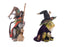 Rat And Frog Witches Assortment of 2