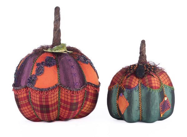 Broomstick Acres Pumpkins Set Of 2