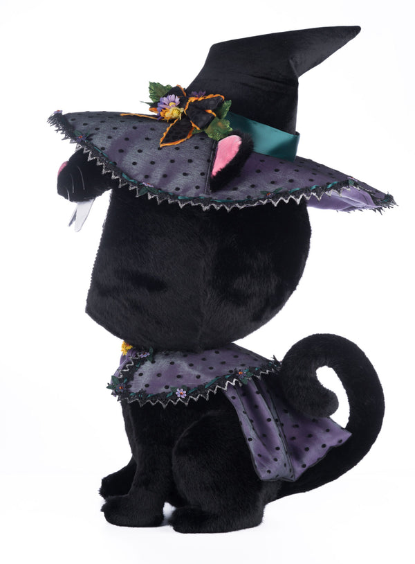 Black Cat Candy Container
