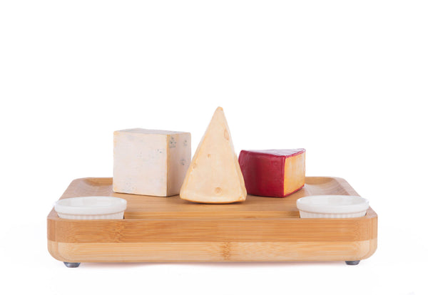 Creepy Cheeses On Charcuterie Board With Knife Set