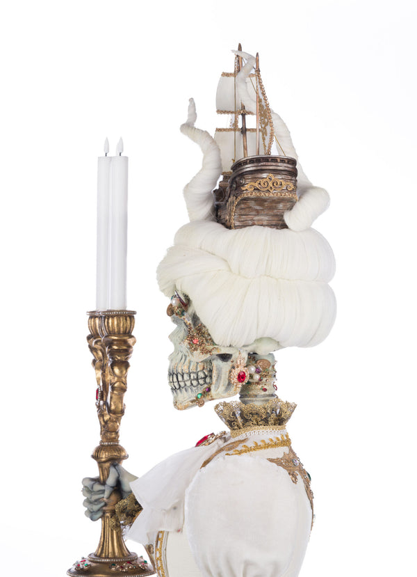 Lady Adelaid Apparition With Candelabra And Tray