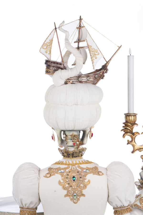 Lady Adelaid Apparition With Candelabra And Tray