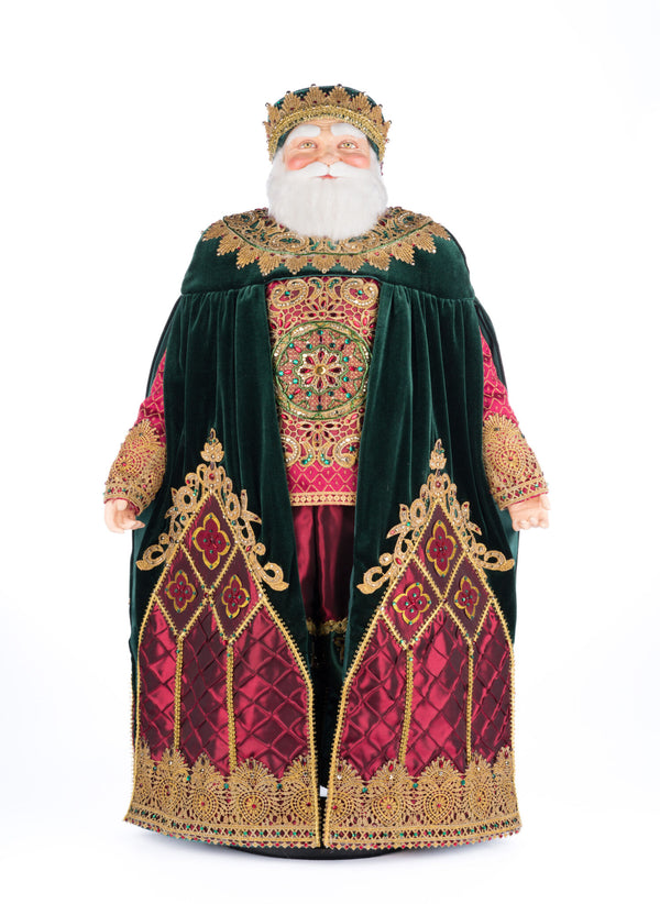 Father Christmas Castle Doll 32-Inch