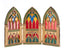 Christmas Castle Triptych