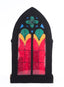 Christmas Castle Pillar Candle Holder