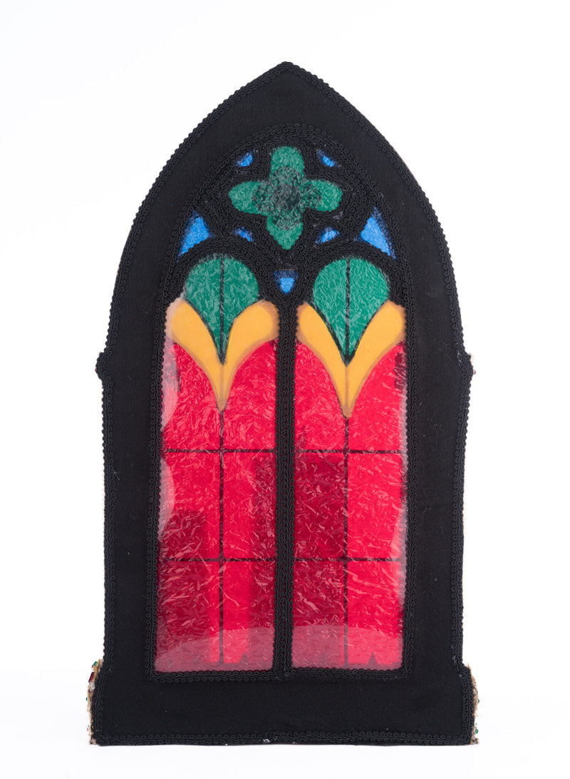 Christmas Castle Pillar Candle Holder