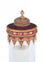 Christmas Castle Hurricane Candle Holder Tabletop