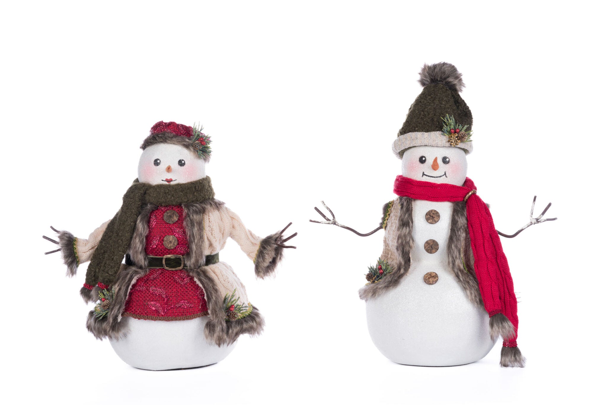 Mr. And Mrs. North Country Snowman Assortment
