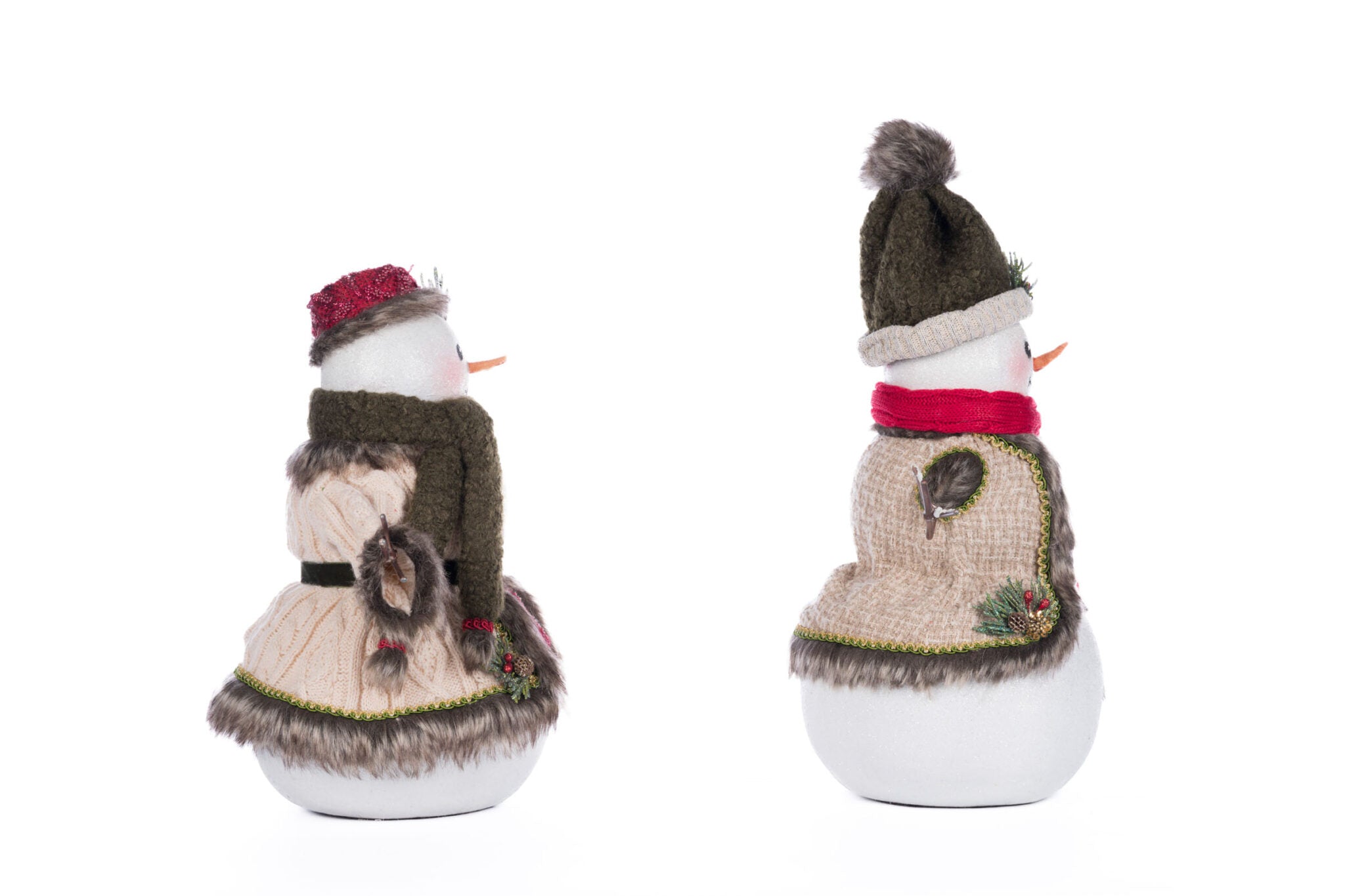 Mr. And Mrs. North Country Snowman Assortment - Thumbnail 2
