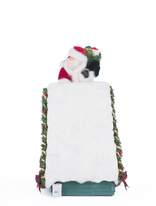 Santa In Chimney Christmas Countdown