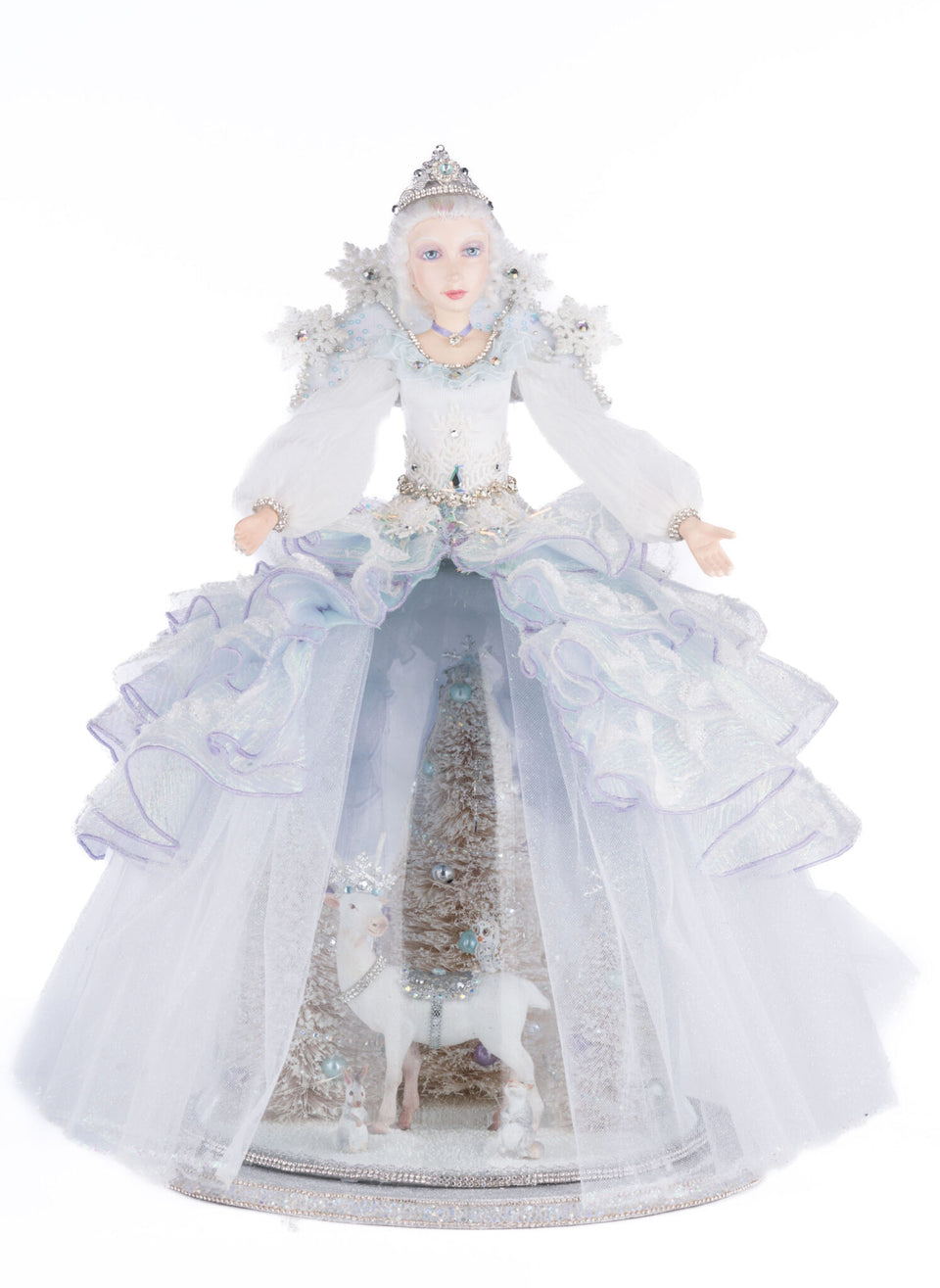 Queen Crystalline Cloche Piece