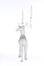 Crystal Christmas Standing Deer Candleholder