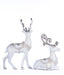Crystal Christmas Deer Assortment of 2
