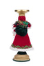 Holiday Magic Santa Candlestick