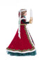 Penelope Poinsettia Angel Tree Topper