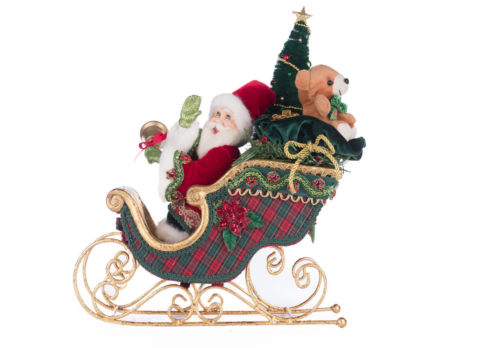 Holiday Magic Table Top Sleigh